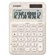 Resim Casio MS-20UC-JWE 12 Hane Beyaz Desenli Masa Üstü Hesap Makinesi 