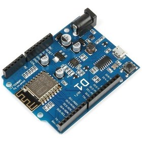 Resim Wemos D1 Esp-12e Esp8266 Wifi Geliştirme Kartı Arduino İle Uyumlu 