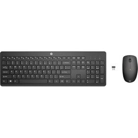 Resim HP 235 1Y4D0AA Siyah Kablosuz Klavye Mouse Seti 2,4 GHz 1600 DPI (Pil Süresi 16 ay) 