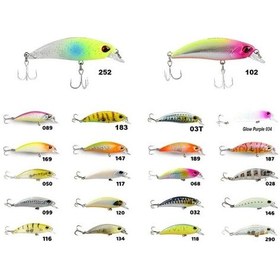 Resim Fujin Ziggy 50mm 3.6gr LRF Maket Balık 