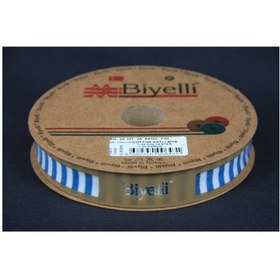 Resim Biye Kalın Çizgili Katlı F08 Petrol 2 cm 25 Metre %65 Koton %35 Polyester 