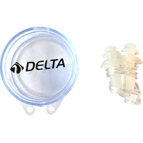 Resim Delta Ergo Silikon Şeffaf Kulak Tıkacı Şeffaf 