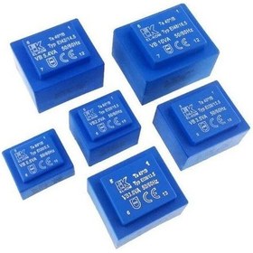 Resim Trafo El-kom 1,5va 0-15v Mavi Rn130325 