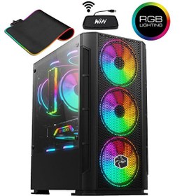 Resim Mirage X23 Core i5 13400F 16 GB RAM 512 GB M.2 SSD 1 TB HDD RTX 4060 FreeDOS Gaming Masaüstü 