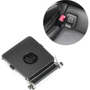 Resim Sones Bmw 3 Serisi İçin E93 Sol Sürüş Araba Çocuk Koltuğu Isofix Anahtarı Kapağı 5220 9112 423-1 Siyah 