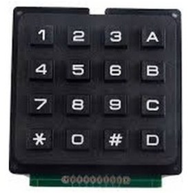 Resim 4X4 Siyah Tuş Takımı (Keypad) 