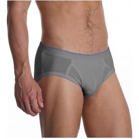 Resim 6 Adet Çift Kaplan Elastanlı Erkek Slip Külot 887 Gri 