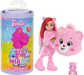 Resim Barbie Cutie Reveal Bebekler Chelsea Care Bear Serisi JCN97 
