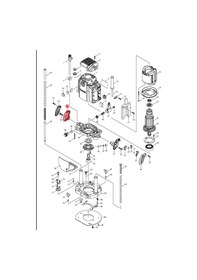 Resim Makita RP1800 Sap Sol Ürün Kodu 450938-3 