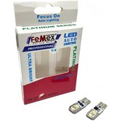 Resim Femex Ampul Platinum Beyaz T10 4 Smd 3030 Chip Led Aktif Canbus 