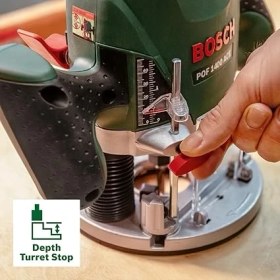 Resim CetKing POF1400 Ace Freze Makinesi, 1400W, Çanta Içinde, Yeşil 