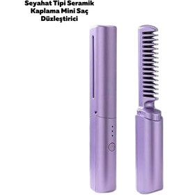 Resim ZERO LAND SEPETIM Şarjlı Saç Düzleştirici Tarak 