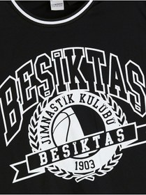 Resim LC Waikiki LCW Kids Bisiklet Yaka Beşiktaş Baskılı Erkek Çocuk Atlet ve Şort 