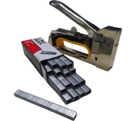 Resim Ark 13MM/4/6/8 Mekanik Zımba Çakma Tabancası 5000 Adet Zımba Teli Hediye 