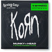 Resim Jim Dunlop KRHCN1065-7 Korn Heavy Core Takım Elektro Gitar Teli (10/65 - 7/s) 