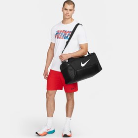 Resim Nike Brasilia S Duff - 9.5 (41L) Unisex Siyah Spor Çantası 