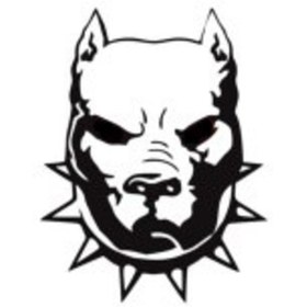 Resim Genel Markalar Pitbull Oto Motor Laptop Duvar Folyo Sticker 30 x 36 cm 