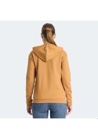 Resim Slazenger KINET Kadın Fermuarlı Kapüşonlu Cepli Kiremit Sweatshirt 