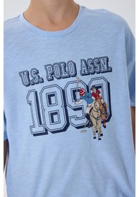 Resim U.s. Polo Assn. Erkek Çocuk Mavi Bermuda Takım Us2444-c-v1 Mavi 