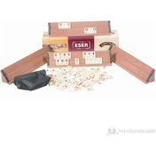 Resim Eser Ahşap Okey - Takımı 