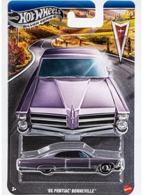 Resim Hot Wheels Silver Series 1:64 Tekli Arabalar - 65 Pontıac Bonnevılle Grt01 - Jky12 Çok Renkli 