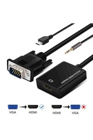 Resim DNR Bilişim Vga Input(giriş) & Hdmı Output (çıkış) 1080p Hd Video Converter Micro Usb Power Güç Girişli 