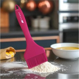 Resim Blackseries Premium Silikon Yumurta & Sos Fırçası Pembe 