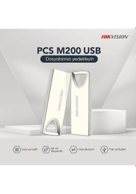 Resim Hikvision 128gb Usb2.0 Hs-usb-m200/128g Metal Flash Bellek 