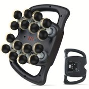 Resim 16 Başlıklı USB Şarj Edilebilir Masaj Tabancası Tam Vücut İçin - Ergonomik Tasarım, Derin Doku Perküsyon Rahatlatma, Sporcular, Arkadaşlar, Aileler, Anneler Günü ve Babalar Günü için İdeal Hediye, Ev Kullanımı, Masaj Araçları 