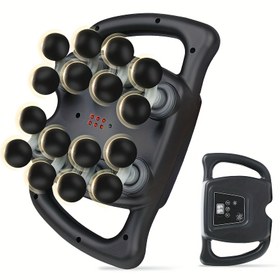 Resim 16 Başlıklı USB Şarj Edilebilir Masaj Tabancası Tam Vücut İçin - Ergonomik Tasarım, Derin Doku Perküsyon Rahatlatma, Sporcular, Arkadaşlar, Aileler, Anneler Günü ve Babalar Günü için İdeal Hediye, Ev Kullanımı, Masaj Araçları 