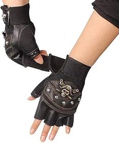 Resim Generic Motosiklet Eldivenleri, Şok Emici, Ayarlanabilir Düşmeye Karşı Koruma, Ekrana Dokunma, Kullanımı Kolay İskelet Eldivenler, Motosiklet Sürmeye Yönelik Erkekler İçin Rahat (BLACK) 