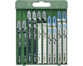 Resim Tekno Trust 10 Parça Dekupaj Testere Seti Karışık 