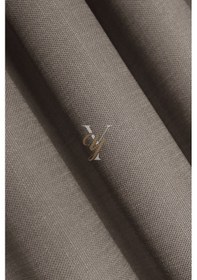 Resim Keten Fon Perde V-4008 Sütlü Kahve Sütlü Kahve 