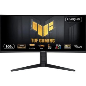 Resim Asus TUF Gaming VG34VQEL1A 34'' 1 MS 100 Hz FreeSync UWQHD Curved VA LED Monitör 