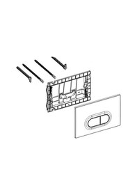 Resim VitrA Loop O 740-0586 Gömme Rezervuar Kumanda Paneli 