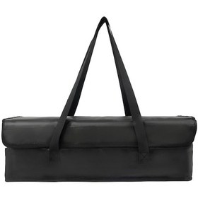 Resim Youtek Siyah Silikon Kumaş Li-po Pil Çantası - Ateş Ve Patlama Dayanıklı, 27x23x3cm Büyük Kapasite, Bisiklet/elektrikli Araç Pil Saklama Kutusu Siyah 