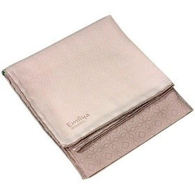 Resim Mim Eşarp Emilya Rayon Degrade Eşarp 90x90 Cm Açık Pudra 