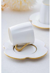 Resim Acar Lotus Duo 2 Kişilik Kahve Fincanı Takımı - 90 Ml 