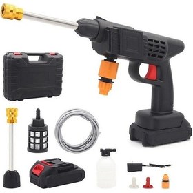 Resim Dmr 48v Akülü Basınçlı Oto Yıkama Makinası Bahçe Yıkama Makinası 