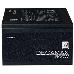 Resim Zalman Decamax ZM500-LX3 500W 80 Plus Güç kaynağı 