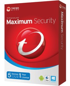 Resim TREND MICRO Maxımum Security 5 Kullanıcı 1 Yıl 