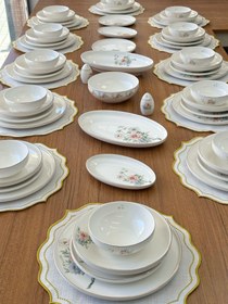 Resim Yemek Takımı 55 Parça 12 Kişilik Mimoza 