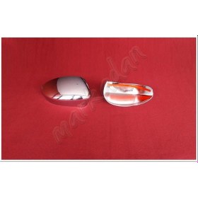 Resim Db Chrome Fiat Linea Krom Ayna Kapağı 2006 - 2018 2 Parça Abs Krom 