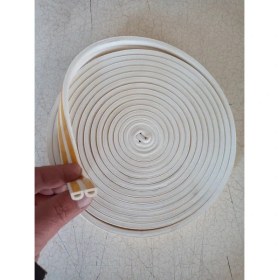 Resim Drl 6 M Kauçuk Kendinden Yapışkanlı Kapı ve Pencere Bandı - Beyaz 