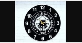 Resim Ahşap Fenerbahçe Saati 