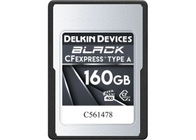Resim Delkin Devices 160GB Black Cfexpress Type A Hafıza Kartı 