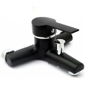 Resim Makedonya Robot Yağmurlama Tepe Duş Seti Delta Banyo Mutfak Lavabo Bataryası Seti Aynı Ürün Siyah 