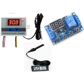 Resim Kuluçka Seti,3' Lü Set, Zamanlayıcı, Kuluçka Termostatı,Nem Ölçer 