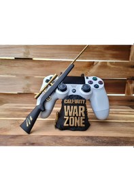 Resim Call Of Duty War Zone Tasarım Kol Tutucu Stand Joystick Standı 