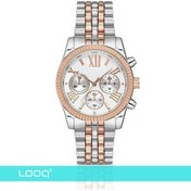 Resim LOOQ Roma Rakam Retro Kordon Unisex Kol Saati 